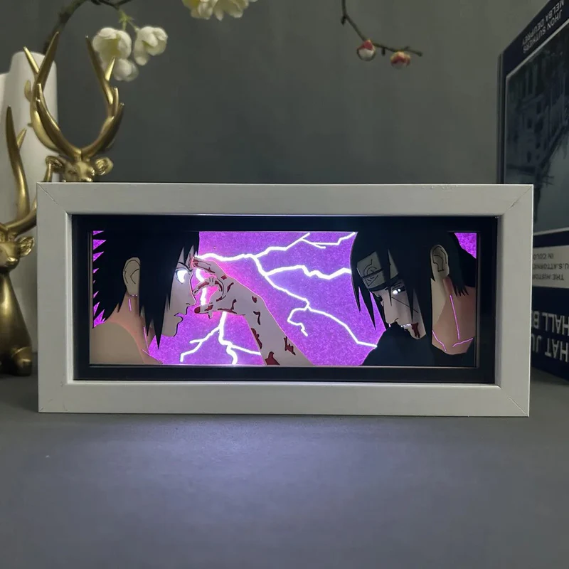 Sasuke vs Itachi LightBox