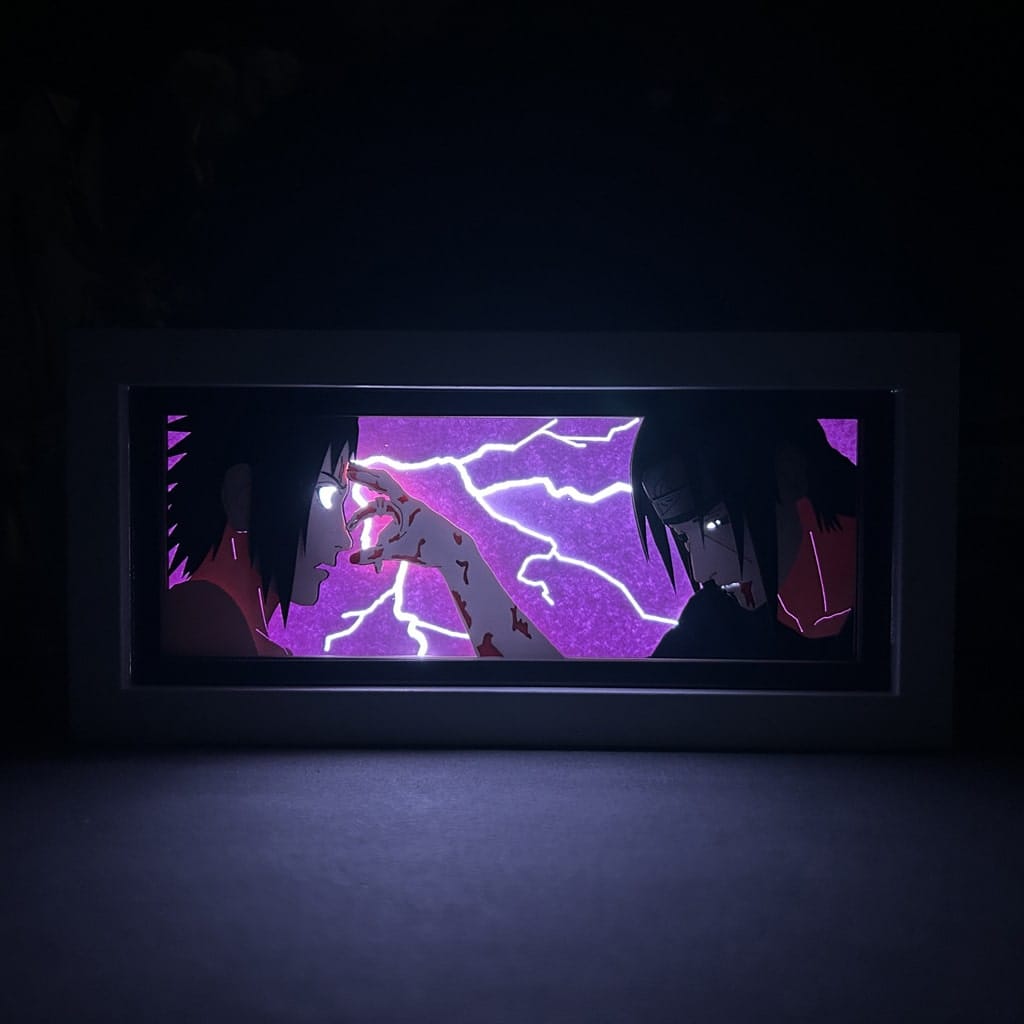 Sasuke vs Itachi LightBox
