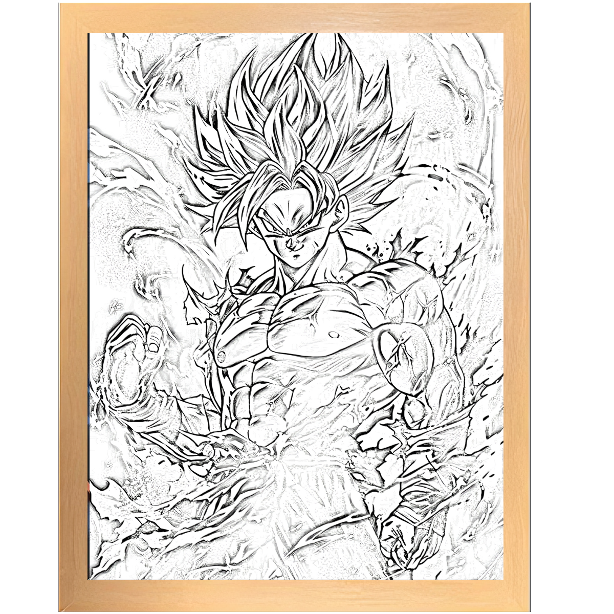 Son Goku LightPainting