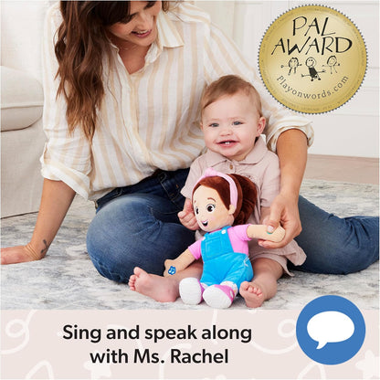 Official Speak & Sing Doll, 16” Tall Interactive Toy with 4 Songs & 16+ Phrases, Toddler Toys for Girls & Boys Ages 6 Months to 3+ Years