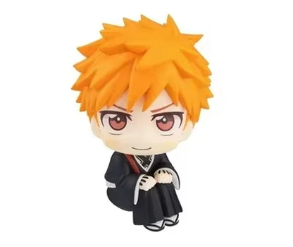 Megahouse BLEACH Kurosaki Ichigo és Kuchiki Byakuya Q verziós gyűjthető anime figurák – Limitált kiadás