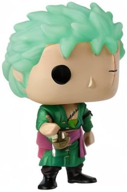 Pop Animation: One Piece - Roronoa Zoro (Glows in the Dark)  Kody Trading Exclusive Vinyl Figure