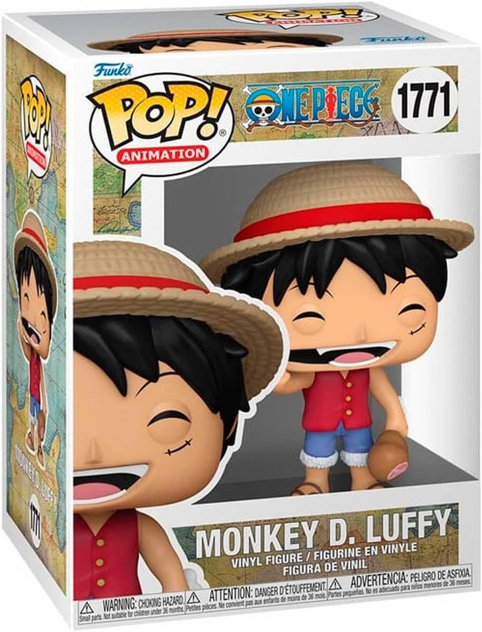 POP Animation: Monkey D. Luffy - One Piece - Collectable Vinyl Figure - Gift Idea - Official Merchandise - for Kids & Adults - Anime Fans - Model Figure for Collectors