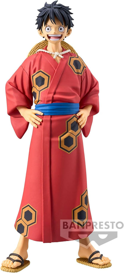 - One Piece - Wanokuni Monkey D. Luffy (Yukata Ver.),  DXF ~The Grandline Series~ Figure