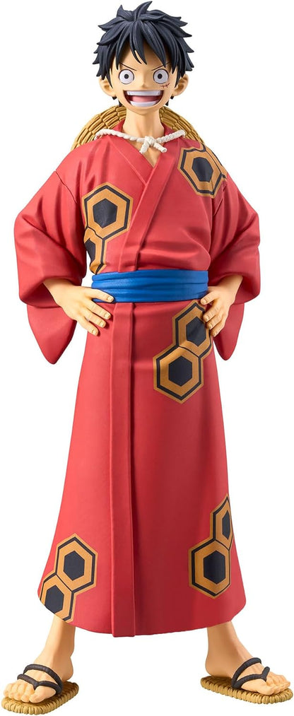 - One Piece - Wanokuni Monkey D. Luffy (Yukata Ver.),  DXF ~The Grandline Series~ Figure