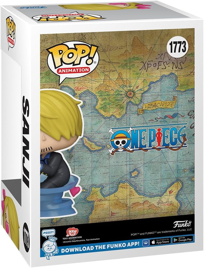 POP Animation: Sanji - One Piece - Collectable Vinyl Figure - Gift Idea - Official Merchandise - for Kids & Adults - Anime Fans - Model Figure for Collectors and Display