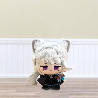 Chibi Anime Plüss Kulcstartó – 10 cm Lynette Plüssfigura Hátizsákra, Rajongóknak