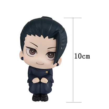 Anime JJK Figures Okkotsu Yuta Fushiguro Toji Gojo Doll Geto Suguru Look up Action Figure PVC Model Desk Decor Collection Toys