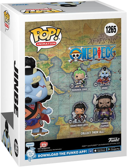 POP! Animation: One Piece - Jinbe - 1/6 Odds for Rare Chase Variant - Collectable Vinyl Figure - Gift Idea - Official Merchandise - for Kids & Adults - Anime Fans