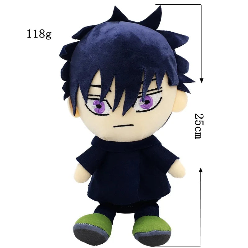 Jujutsu Kaisen Plush Satoru Gojo Fushiguro Megumi Itadori Yuji Inumaki Toge Anime Figure Stuffed Kawaii Doll Children'S Gift Toy