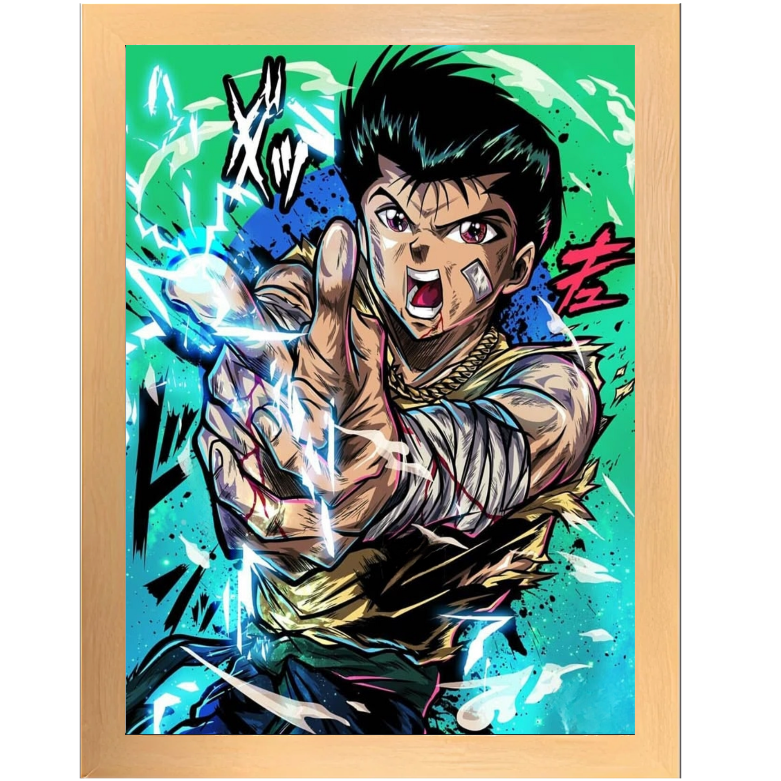 Yusuke Urameshi Lichtmalerei