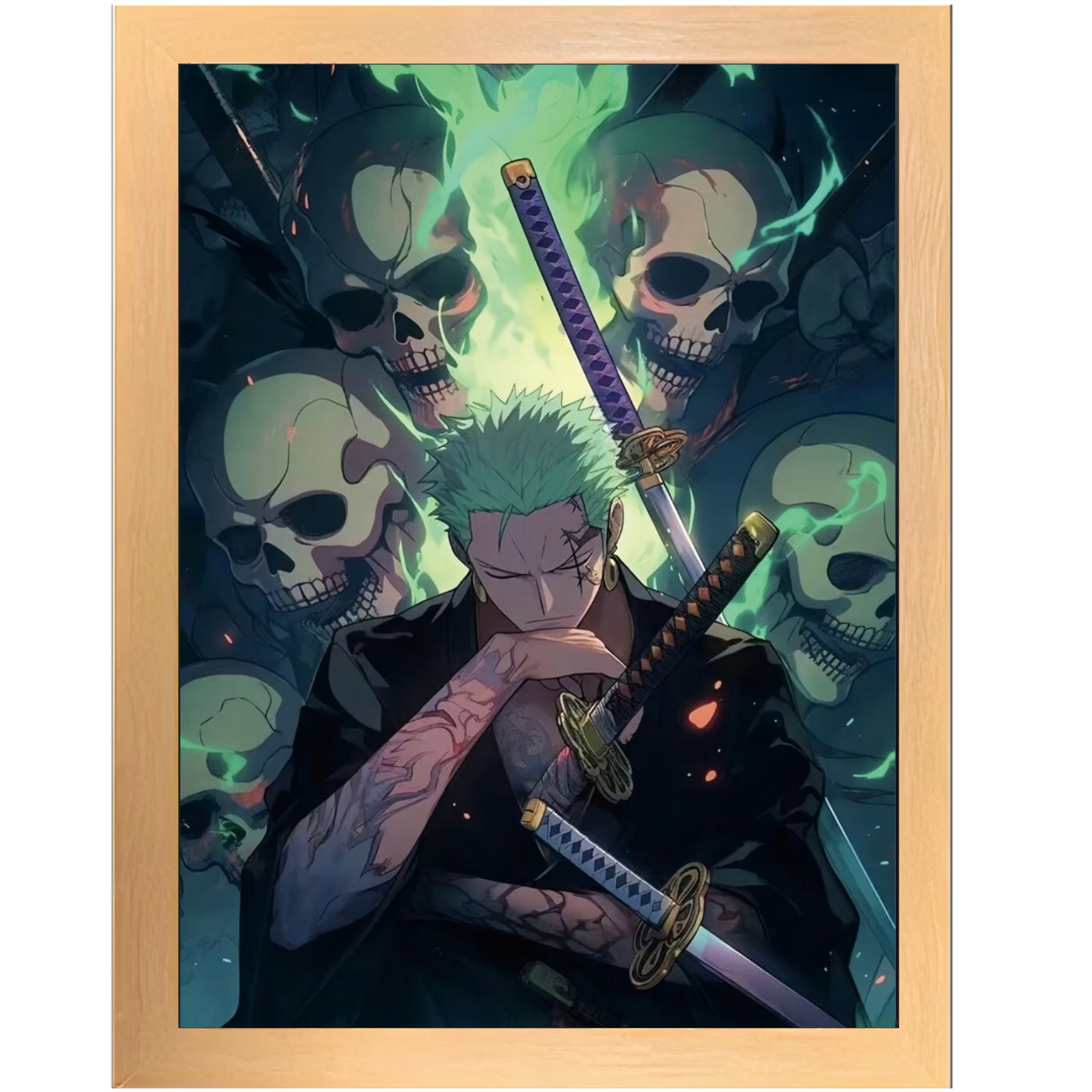 Zoro Lichtmalerei