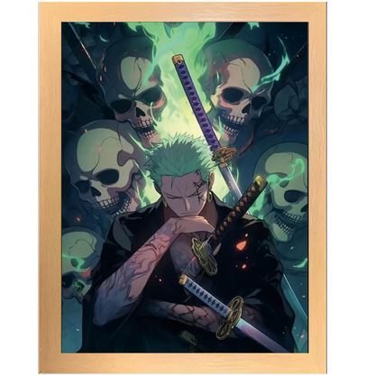 Zoro Lichtmalerei