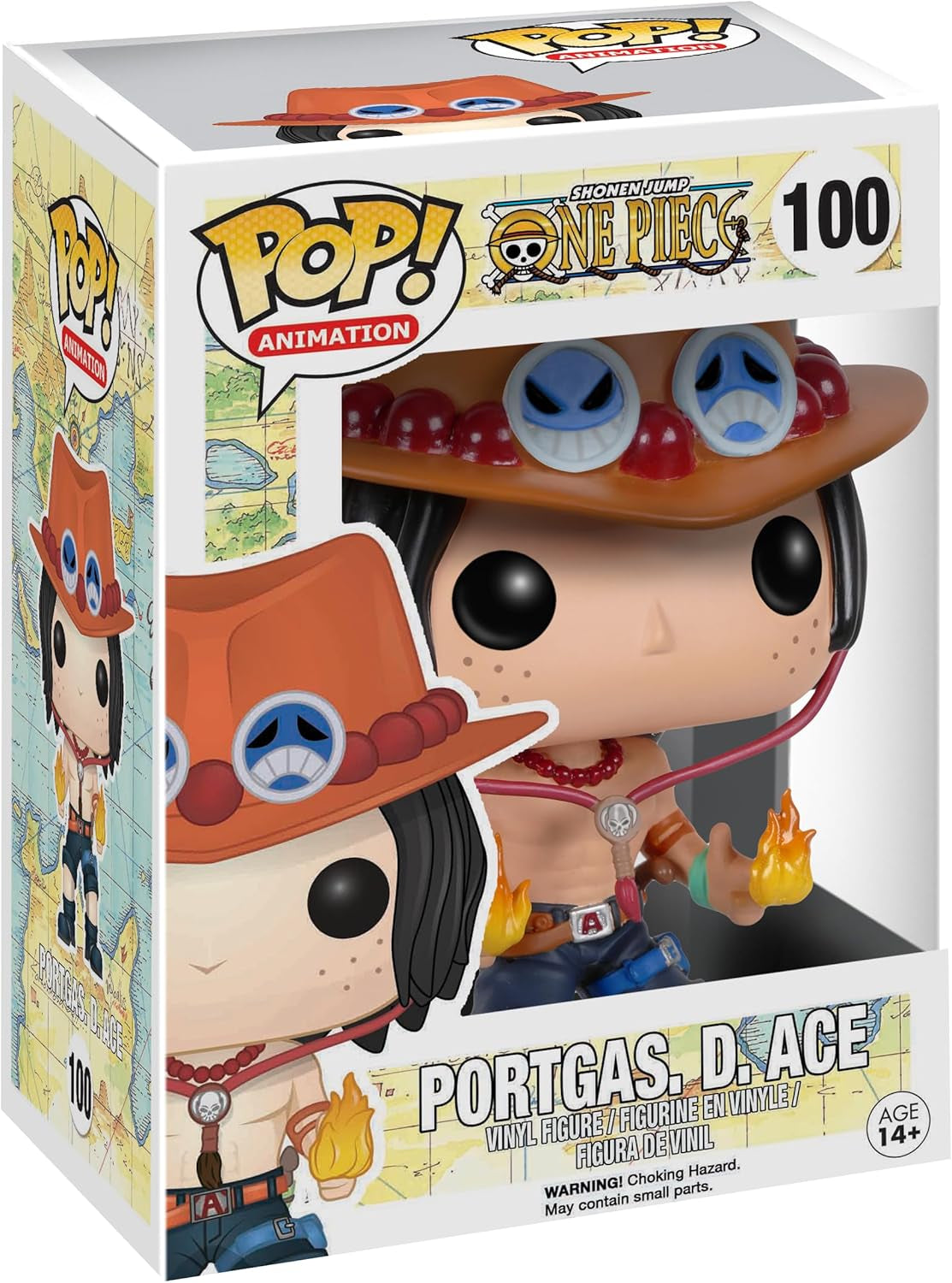 POP Anime: One Piece Portgas D. Ace Action Figure