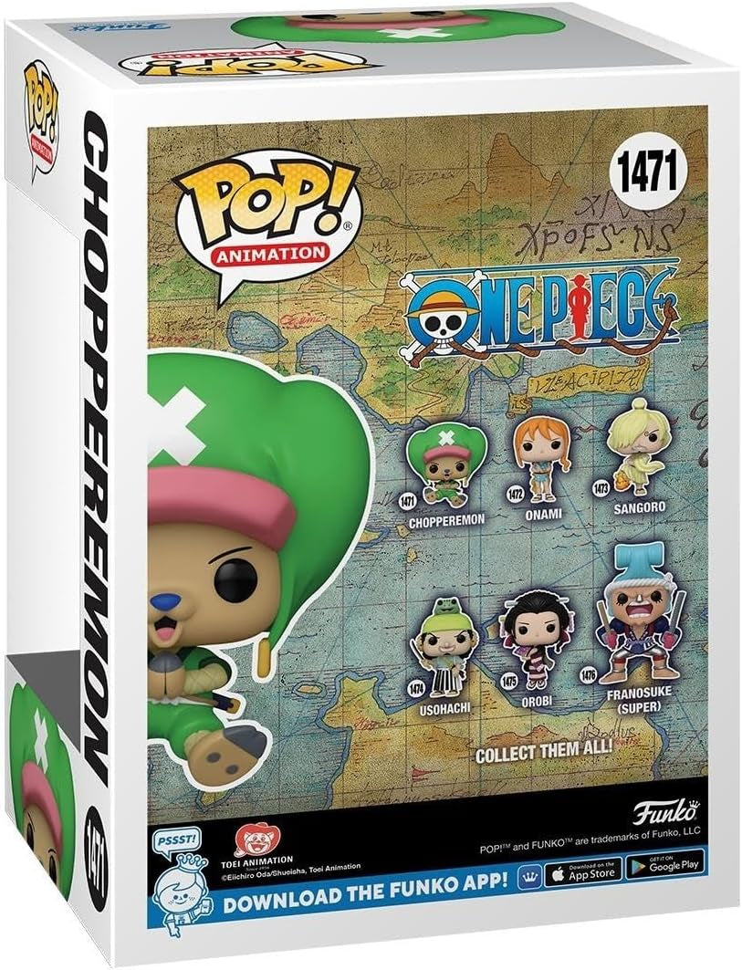 POP! Animation: One Piece - Tony Tony Chopperemon - (Wano) - Collectable Vinyl Figure - Gift Idea - Official Merchandise - for Kids & Adults - Anime Fans - Model Figure for Collectors