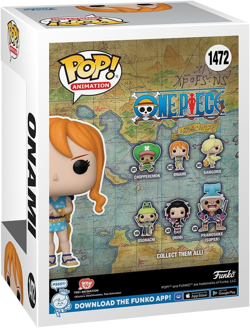 POP! Animation: One Piece - Nami - Onami - (Wano) - Collectable Vinyl Figure - Gift Idea - Official Merchandise - for Kids & Adults - Anime Fans - Model Figure for Collectors and Display