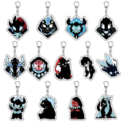 Anime Solo Leveling Figur Peripherals Acrylic Keychain Pendant Sung Jin Woo Sung Jin Ah Yoo Jin Ho Statue Bag Accessories Toys