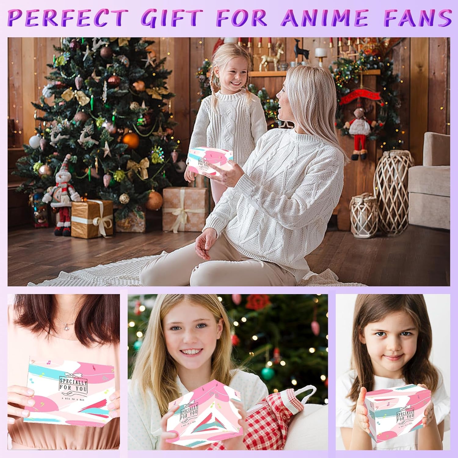 Demon Stuff Merch Gifts for Anime Fans | Demon Music Box Play Demon Theme Song | Anime Gifts for Granddaughter/Daughter/Kids/Nephew/Niece.