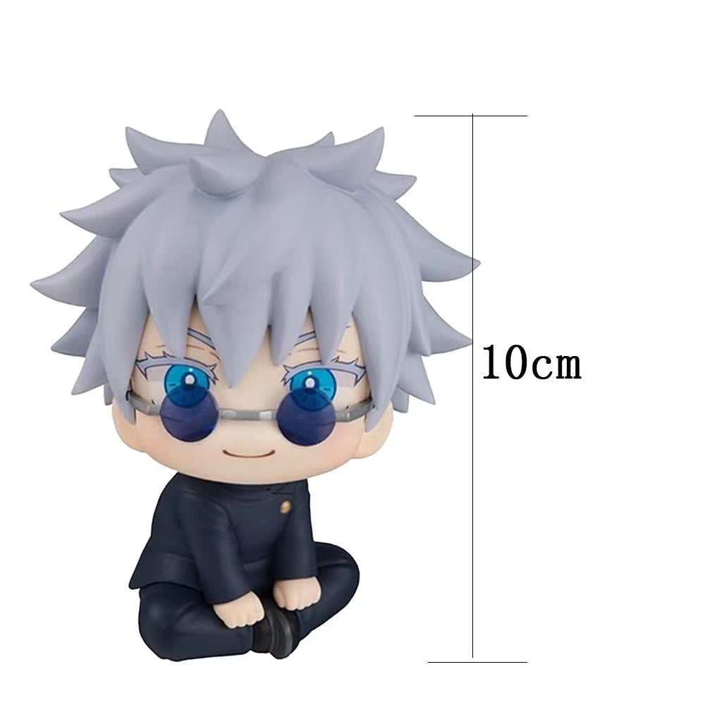 Anime JJK Figures Okkotsu Yuta Fushiguro Toji Gojo Doll Geto Suguru Look up Action Figure PVC Model Desk Decor Collection Toys