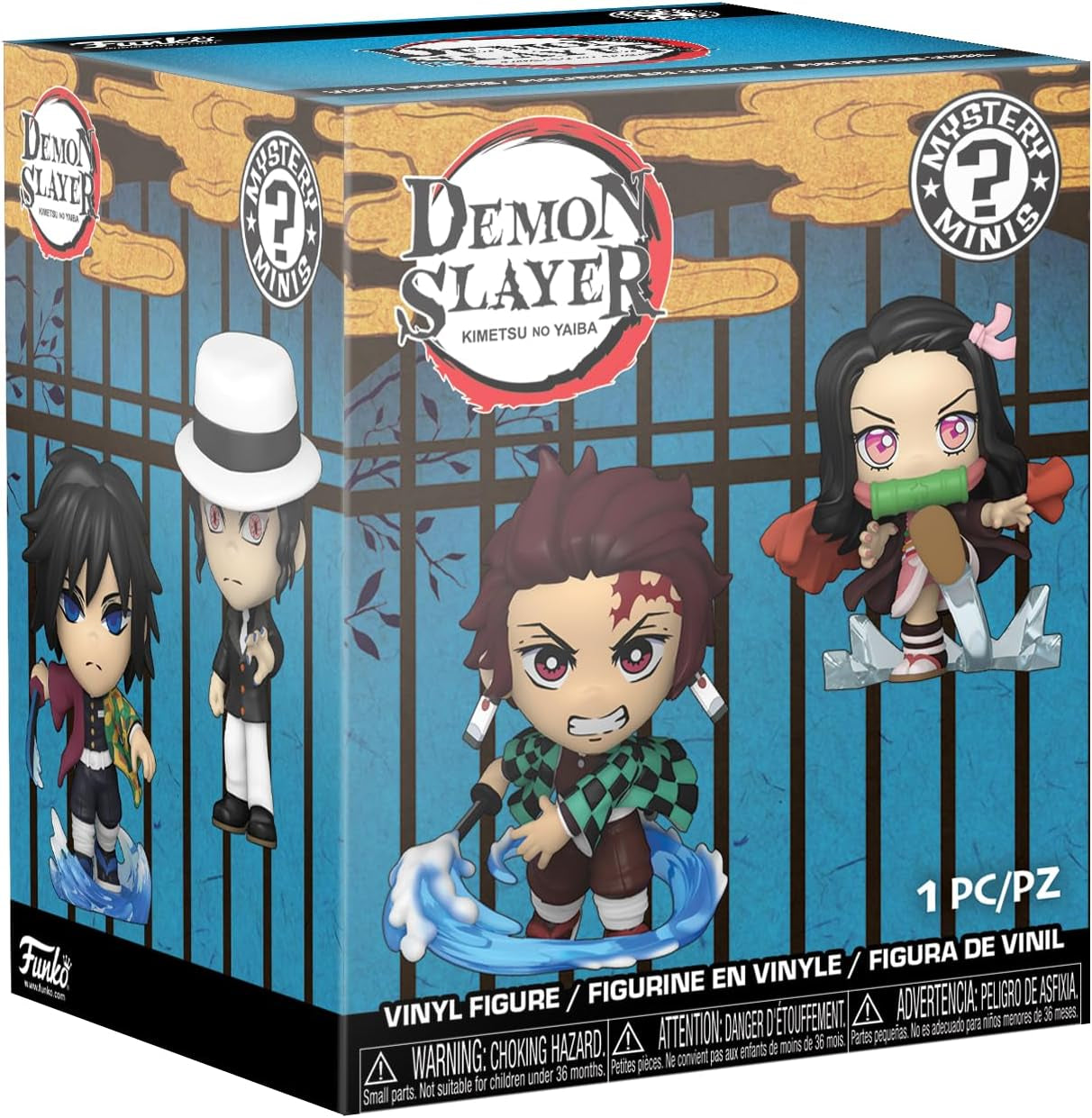 Mystery Mini - Demon Slayer - 1 of 12 to Collect - Styles Vary - Collectable Vinyl Figure - Gift Idea - Official Merchandise - for Kids & Adults - Anime Fans - Mini Figure for Collectors