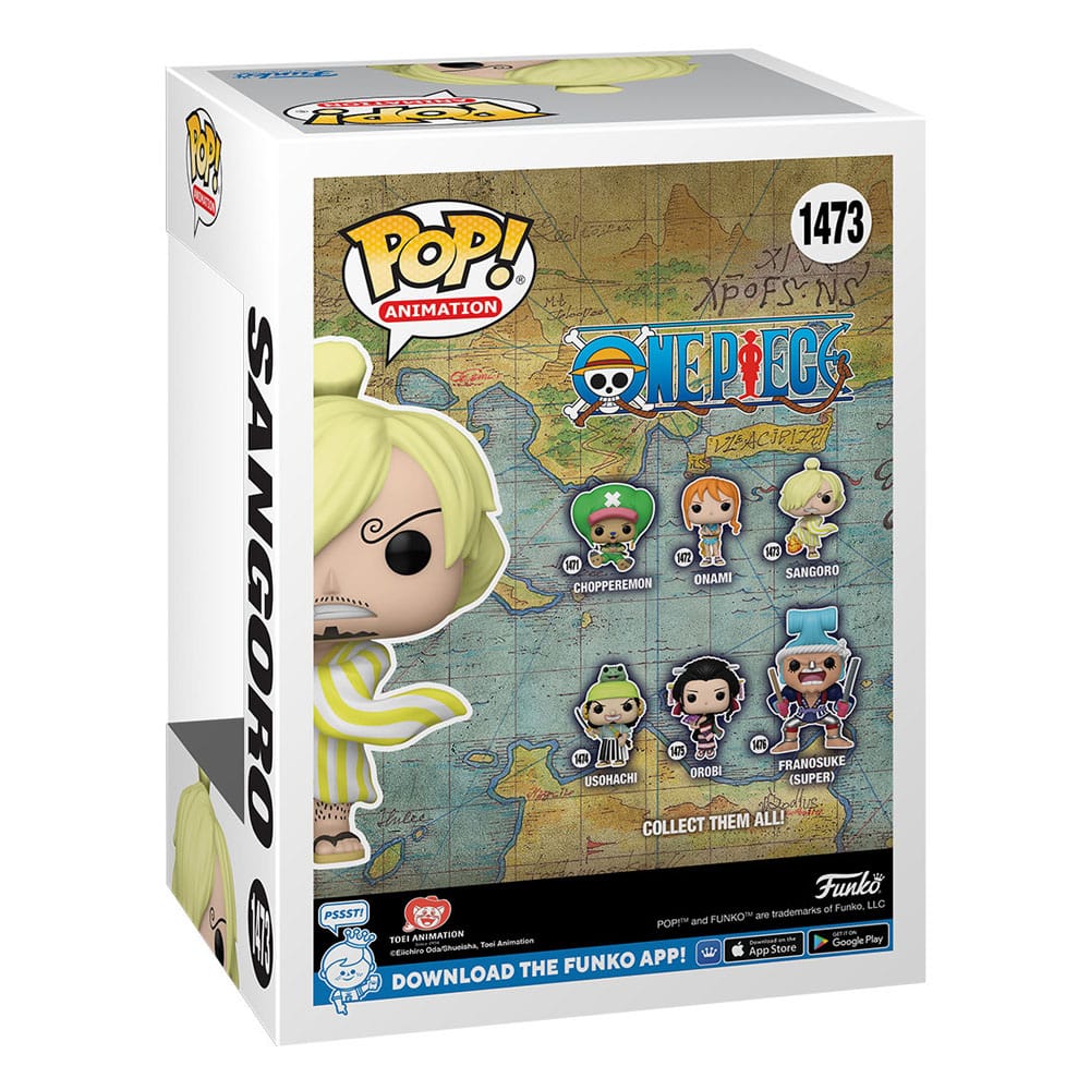 POP! Animation: One Piece – Sangoro-Figur (Wano)